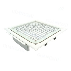 60W-150W IP66 Warranty 5 Years Aluminum LED Deep Square Gas Station Light