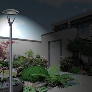 40W-100W IP66 Warranty 5 Years Aluminum LED Mushroom Garden Light